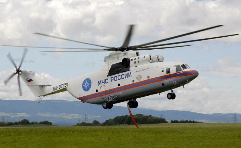 МЧС заплатит 300 миллионов за ремонт крупнейшего в мире вертолета
